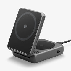 2-in-1 Magnetic Qi2.2 Wireless Charger | EF302MOQ (Mag Fit)