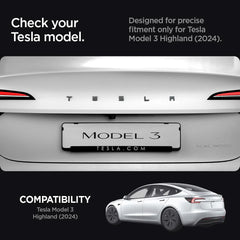 Tesla Series - Rear Emblem Logo Cover | TO322H