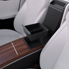 Tesla Series - Non-Slide Center Console Organizer | 3-Section